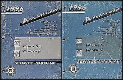 Manuale Di Riparazione Set 1996 Per Buick Oldsmobile Cutlass Ciera - Immagine 1 di 2