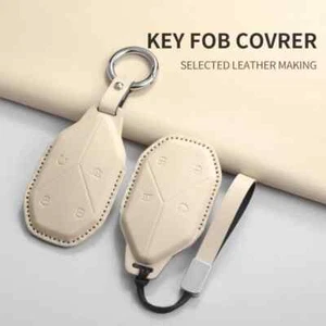 For BYD Formula Leopard SUPER 5 SUPER 8 SUPER Durable PU Leather Key Case Cover - Picture 1 of 24