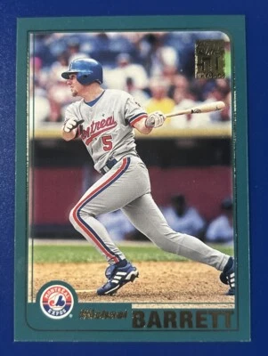 2001 Topps Baseball Michael Barrett Montreal Expos #179 - Image 1 of 2