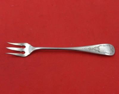 Tenedor de cóctel de plata esterlina Brentwood by Birks cubiertos reliquia de 5 1/2" Foto 1 de 3