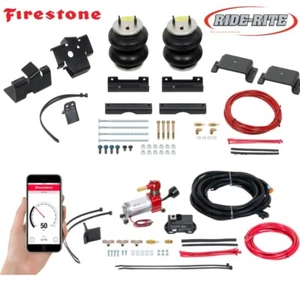 Firestone 2598 Ride Rite Air Spring Bags / 2610 HD Compressor for 14-25 Ram 2500 - Picture 1 of 7