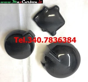CARBONIO KAWASAKI ZX6R ZX6-R 2005 2006 COPRI CARTER MOTORE PROTEZIONE PARACARTER - Foto 1 di 1