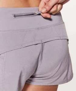 LKNEW LULULEMON SPEED UP SHORTS 4-WAY STRETCH DUSTY DAWN 2.5" SIZE 10 REG - Picture 1 of 4