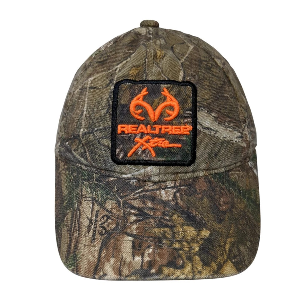 Realtree Xtra Youth Snapback Hat Camouflage OS Adjustable Embroidered Signatures - Image 1 of 4