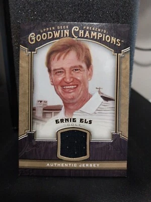 2014 Upper Deck Goodwin Champions - Memorabilia #M-EE Ernie Els (MEM) - Imagem 1 de 2