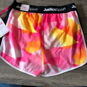 Justice Sport shorts Size Medium 10 - Picture 1 of 7