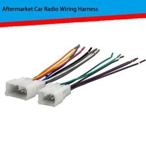 Aftermarket Car Radio Stereo CD Player Wiring Harness Plug Connector For Toyota - Foto 1 di 4