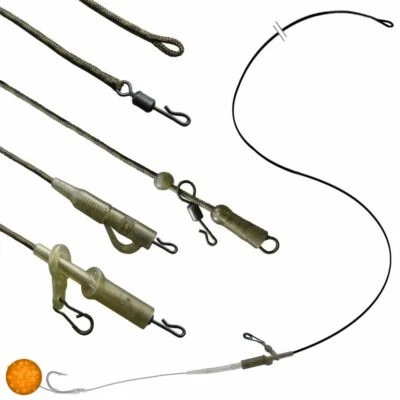 Karpfenmontagen Life ORANGE Karpfen Carp Systeme Selbsthakmontage Inlinemontagen - Bild 1 von 4