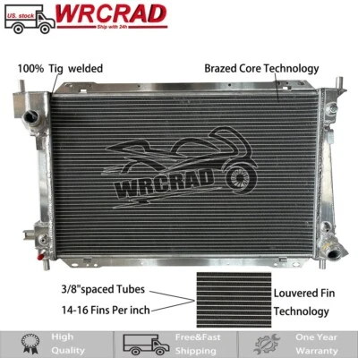 Radiator Fit 1998-2002 2001 2000 99 For Ford Crown Victoria Grand Marquis 4.6 V8 - Image 1 of 4