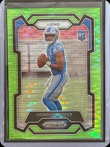 Hendon Hooker - Rookie - 2023 Panini Prizm - Neon Green Disco Prizm #329 - Bild 1 von 1
