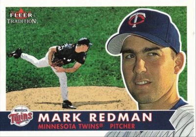 2001 Fleer Tradition Baseball Mark Redman Minnesota Twins #343 - Image 1 of 2