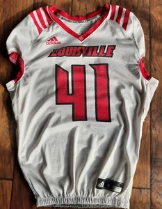 Adidas Team Player Issued Football Jersey Louisville Cardinals S #41 Practice - Picture 1 of 3