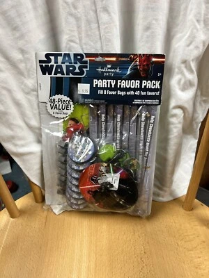 Star Wars 48 шт. НАБОР ДЛЯ ВЕЧЕРИНОК 2012 Нераспечатанные Сумки Hallmark Свистки - Изображение 1 из 4