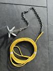 0.7KG grapnel  anchor Kit 3ft Chain 40ft rope   Kayak Canoe Sup Paddle Board