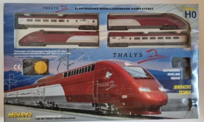 Mehano Thalys  Modelleisenbahn Starterset Komplettset H0 incl. Netzteil, Fahrreg - Bild 1 von 4