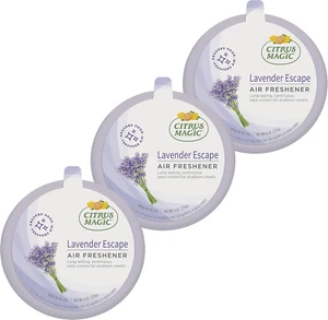 Citrus Magic Odor Absorbing Solid Air Freshener, Lavender Escape, 8 Ounce (Pack  - Picture 1 of 12
