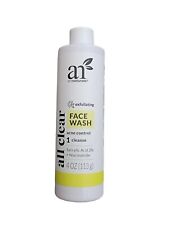 artnaturals Exfoliating Face Wash All Clear Cleanse Acne Control 4 Oz