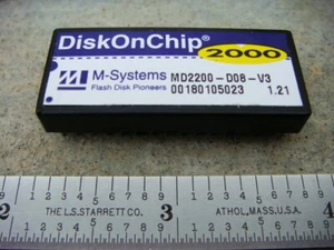 LOTE 10 piezas Unidades FLASH M-Systems MD2200-D08-V3 DiskOnChip - NUEVAS y SIN USAR - Imagen 1 de 12