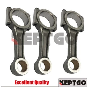 3pcs 3TNE84 Connecting Rod For Yanmar 790 2520H 3TNE84T 3TNE84-JB 3TNE84-JS - Picture 1 of 7