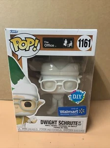 Funko POP The Office Dwight Schrute As Elf 1161 DIY            Walmart Exclusive - Picture 1 of 8