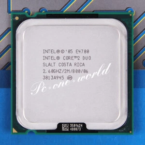 100% OK SLALT Intel Core 2 Duo E4700 2.6 GHz Dual-Core Processor CPU - Picture 1 of 1