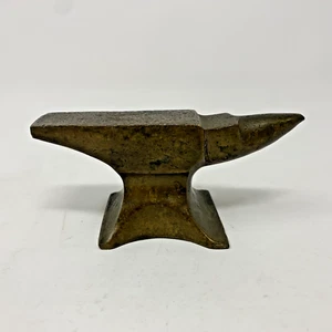 "Reparación de reloj de yunque de joyero miniatura 4-1/8"" peso de papel vintage 17 oz" - Imagen 1 de 10