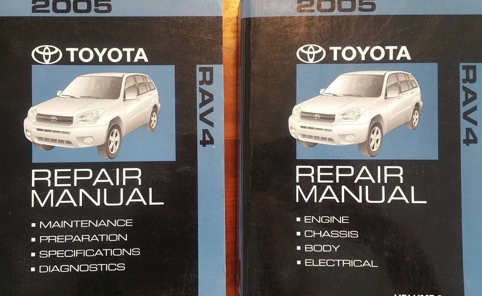 Manual De Taller De Servicio Y Reparación Conjunto Nuevo Toyota RAV4 RAV 4 2005 - Imagen 1 de 1