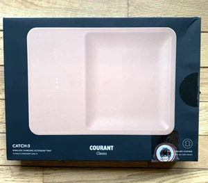 Courant Catch 3 Wireless Charging Tray Leather Cortado Italian NEW SEALED - Picture 1 of 3