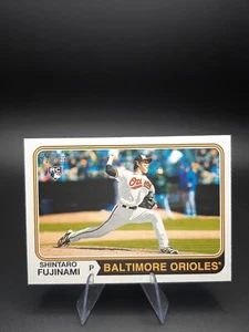 2023 Topps Heritage High Number Shintaro Fujinami Rookie #688 Baltimore Orioles - Picture 1 of 2