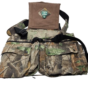 Turkey Vest Realtree Camo hunting Cushion Pockets S/M/L/XL Adj Gander Mountain - Picture 1 of 11