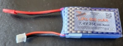 arkai Lipo 900mAh 7.4V 25C (50C Burst!) - A-Qualität - Bild 1 von 4