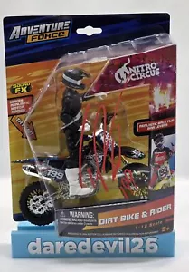 2018 Travis Pastrana signed ADVENTURE FORCE Nitro Circus 1/12 Dirt Bike & Rider - Picture 1 of 10