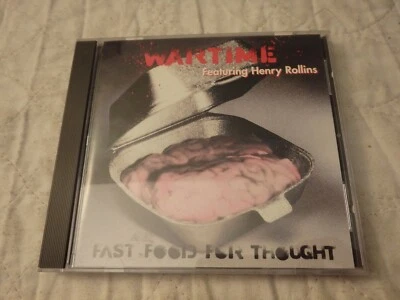Fast Food for Thought [EP] by Wartime (CD, Jul-1994, Chrysalis Records) - Image 1 of 2