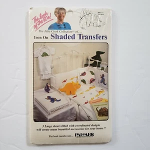 Julie Cook Dinosaurier Bügelbild schattierte Transfers #092111 Stegosaurus Apatosaurus - Bild 1 von 6