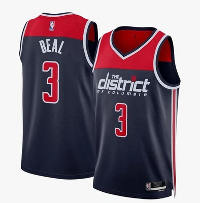 ✅ Camiseta deportiva de baloncesto Bradley Beal Washington Wizards Blue Fanatics NBA niños L 💯 Foto 1 de 4