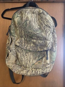 Vintage Fieldline Realtree Camo Nylon Backpack Hunting Hiking MADE IN USA - Picture 1 of 7