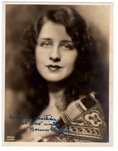 Norma Shearer Portrait / Foto beschriftet um 1929-1931 - 8,5"x6,5" - Waxman - Bild 1 von 3