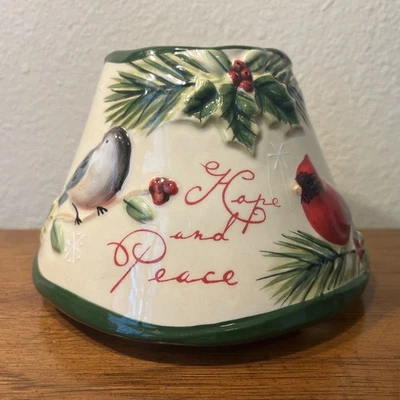 洋基蜡烛红色红衣主教希望与和平阴影只装鸟/圣诞节 — 第 1/4 张图片