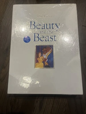 Disney Beauty and the Beast Deluxe Video Edition VHS Box Set SEALED 1992 - Image 1 of 4