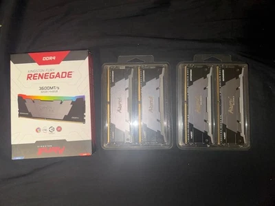Kingston Fury Renegade RGB 32GB 3600 DDR4 CL16 DIMM (Kit of 4) Desktop Memory - Image 1 of 2