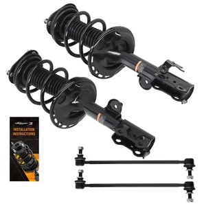 Suspension Front Struts Sway Bar Links For Toyota RAV4 2013-2018 2.5LITER L4 - Picture 1 of 15