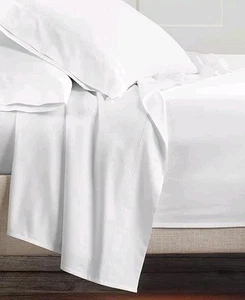 Hotel Collection 500 TC 100% Cotton Flat Sheet QUEEN - Picture 1 of 4