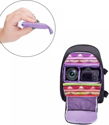 Hombres 15"" Laptop Bolsa Cámara Mochila Fotografía Bolsa Estuche para DSLR SLR Foto 1 de 2