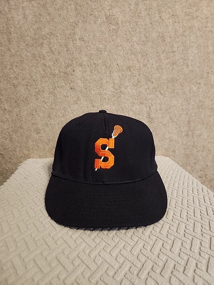 Vintage Syracuse Lacrosse Hat Pro-Line pro model fitted USA 7 1/4  rare - Image 1 of 4