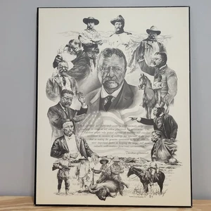 Teddy Theodore Roosevelt Portrait Artwork Printing by Andrew Lyle Knudson - Picture 1 of 10