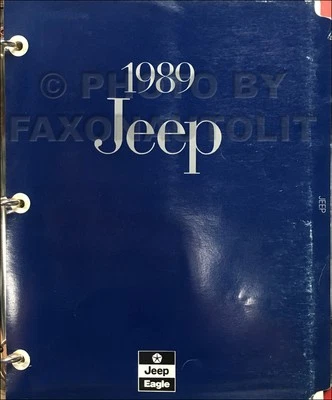 Jeep Eagle 1989 álbum de entrenamiento de ventas concesionario - carpeta incorrecta Foto 1 de 2