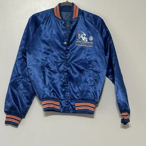 Vintage Satin Chalkline Starter Throwback Denver Broncos Jacke Gr. M 80’s Rare - Bild 1 von 7
