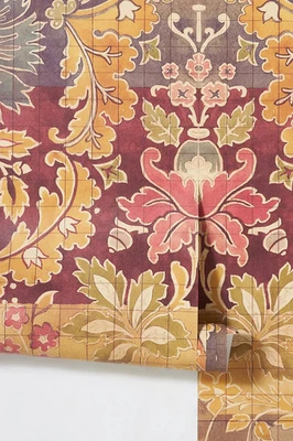 House of Hackney Andastra Wallpaper Anthropologie Handpainted Damask 54 sqft NEW - Image 1 of 3