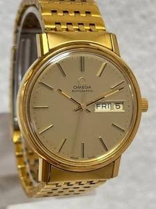 Omega Ref.166.0206 Cal.1022 Giorno Data Orologio Uomo Automatico Autentico - Foto 1 di 8