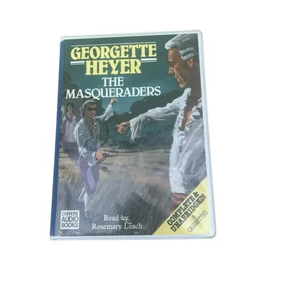 Georgette Heyer The Masqueraders 8 Cassette Audio Book Complete and Unabridged - image 1 of 3